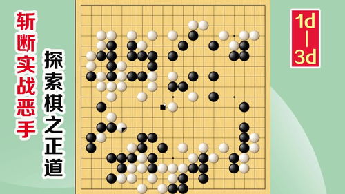 圍棋實戰解說,級位 段位漲棋捷徑 各走各的,下