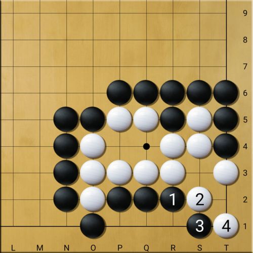 2k 1d 057 黑先圍棋死活題2月11日