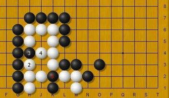 圍棋常用趣題 利用次序巧妙破眼