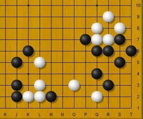 圍棋實戰常用手筋 嚴厲搜根