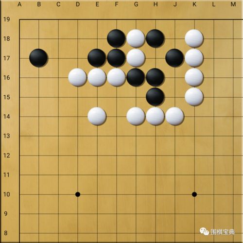 圍棋手筋練習58 白先圍棋手筋題7月15日