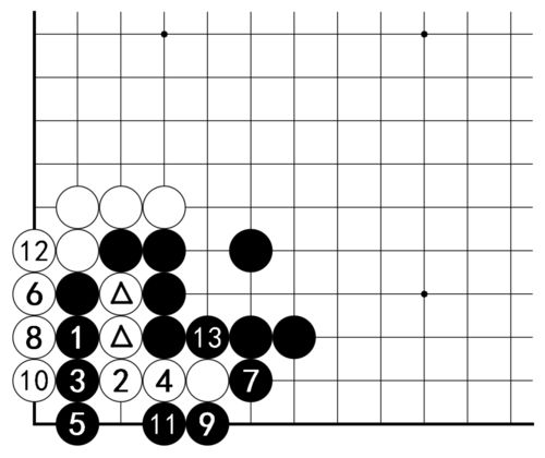圍棋對(duì)殺技巧 長(zhǎng)氣的要點(diǎn)